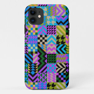 Funda Para iPhone 11 Arte Popular Tribal - Azul