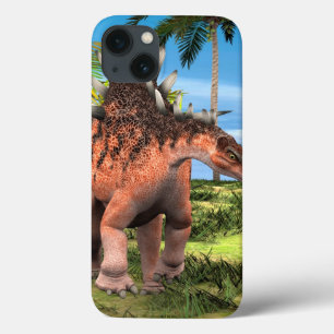 Funda Para iPhone 13 Arte prehistórico de Kentrosaurus Dinosaurio Jungl