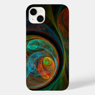 Funda Para iPhone 14 Plus De Case-Mate Arte resumido azul de renacimiento