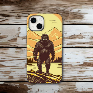 Funda Para iPhone 14 De Case-Mate Arte Retro Bigfoot Sasquatch Personalizado