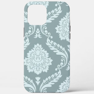 title_seo2 Arte Rococó Damask I Azul Huevo de Pato+Verde Teal