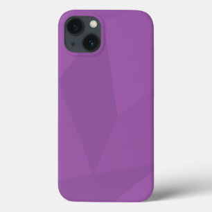 Funda Para iPhone 13 Arte sencillo morado, geométrico, fresco, moderno
