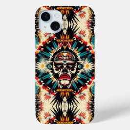 Funda Para iPhone 15 Mini Arte Tribal Boho