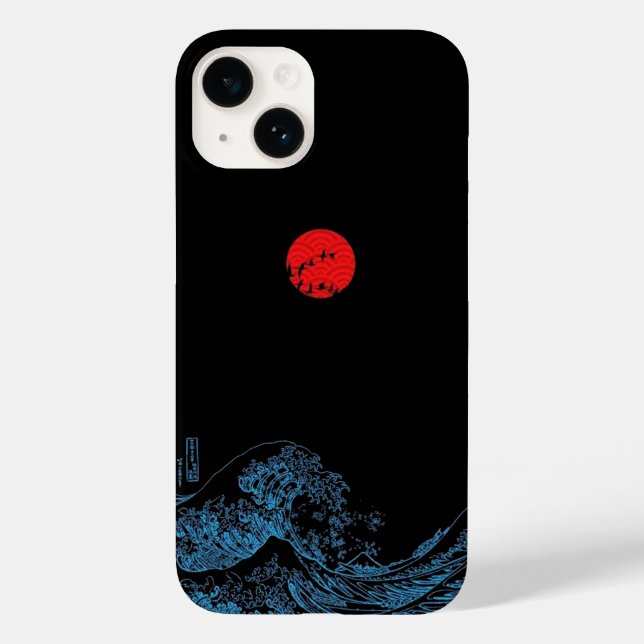 Funda De Case-Mate Para iPhone Arte ukiyo japonés (Reverso )