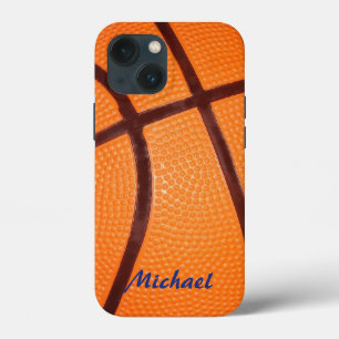 Funda Para iPhone 13 Mini Artesanía de baloncesto, nombre