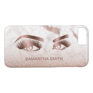 Funda Para iPhone 8/7 Artista de maquillaje color de rosa moderno del