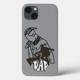 Funda Para iPhone 13 Artista hip-hop dinámico