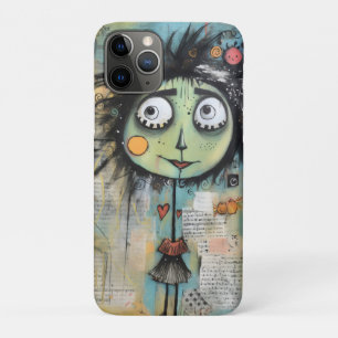 Funda Para iPhone 11 Pro ArtLady 13 Encantadora y angustiada