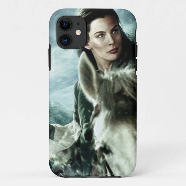 Funda De Case-Mate Para iPhone ARWEN™ en Nieve y espada (Reverso)
