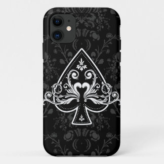 Funda Para iPhone 11 As de la caja negra iPhone5 de las espadas