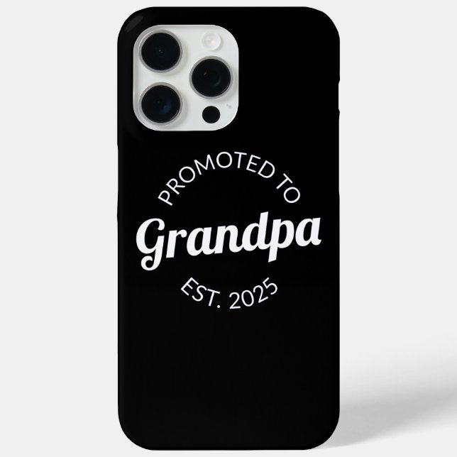 Funda De Case-Mate Para iPhone Ascendido a Abuelo Est. 2025 I (Reverso )