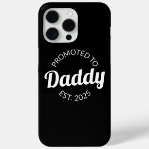 Funda Para iPhone 15 Pro Max Ascendido a Papá Est. 2025 I