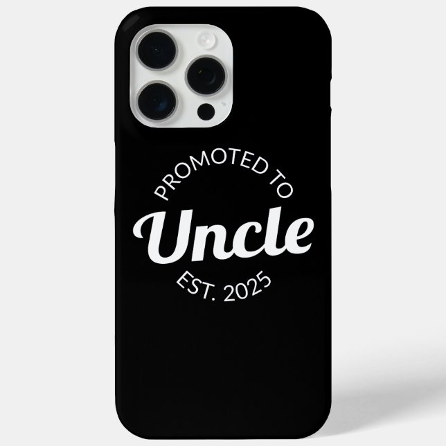 Funda De Case-Mate Para iPhone Ascendido a Tío Est. 2025 I (Reverso )