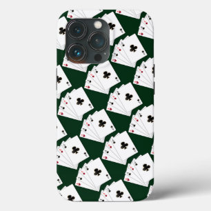 Funda Para iPhone 13 Pro Ases de noche de póquer