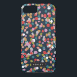 Funda Para iPhone 8/7 Ashley Dots<br><div class="desc">Diseño de un patrón de punteado de confeti colorido y contemporáneo de Shelby Allison.</div>