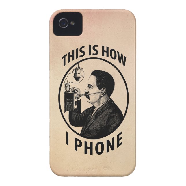 Funda De Case-Mate Para iPhone Así es como llamo (Atrás)