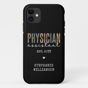 Funda Para iPhone 11 Asistente de Médico personalizado Asociado de Médi