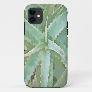 Funda Para iPhone 11 Asombroso arte acrílico de Aloe Vera