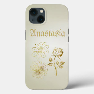 Funda Para iPhone 13 Asombroso, Guay, blanco tu nombre Funda-Mate iPh