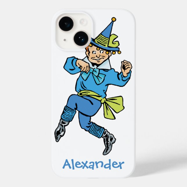 Funda De Case-Mate Para iPhone Asombroso Mago de Oz, Niño Bailarín Munchkin! (Reverso )