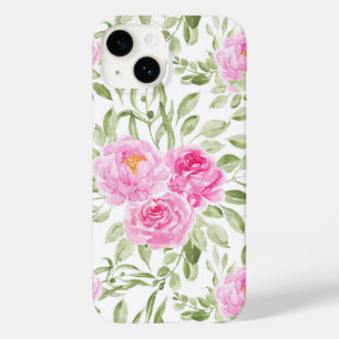 Funda Para iPhone 14 De Case-Mate Asombrosos Peonies Rosados