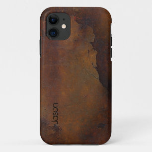 Funda Para iPhone 11 Aspecto agobiado y rusto
