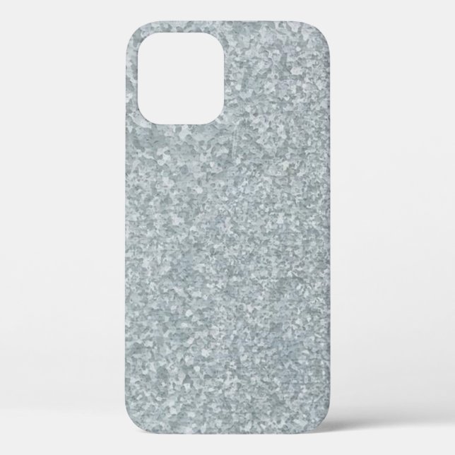 Funda De Case-Mate Para iPhone Aspecto de metal galvanizado (Reverso )
