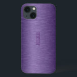 title_seo2 Aspecto monocromático púrpura cepillado de alumini<br><div class="desc">Aspecto de aluminio cepillado metálico de tonos púrpura profundo. Disponible en otros productos y 8 colores diferentes. Personalizable y monograma opcional</div>