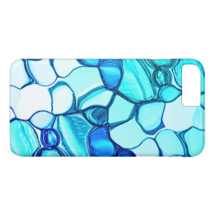 Funda Para iPhone 8 Plus/7 Plus Aspecto redondo como piedras en tonos similares a