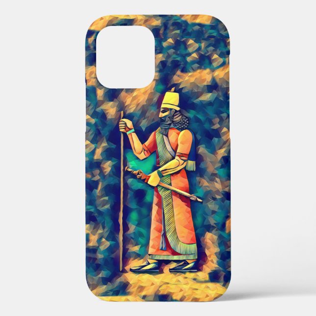 Funda De Case-Mate Para iPhone Assyrian King (Reverso )