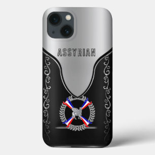 Funda Para iPhone 13 Assyrian Lamassu y el estuche para iPhone de la ba