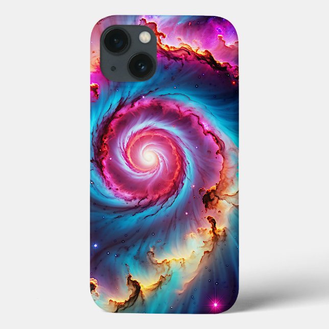 Funda De Case-Mate Para iPhone "Astralis" - Nebula y galaxias (Reverso)