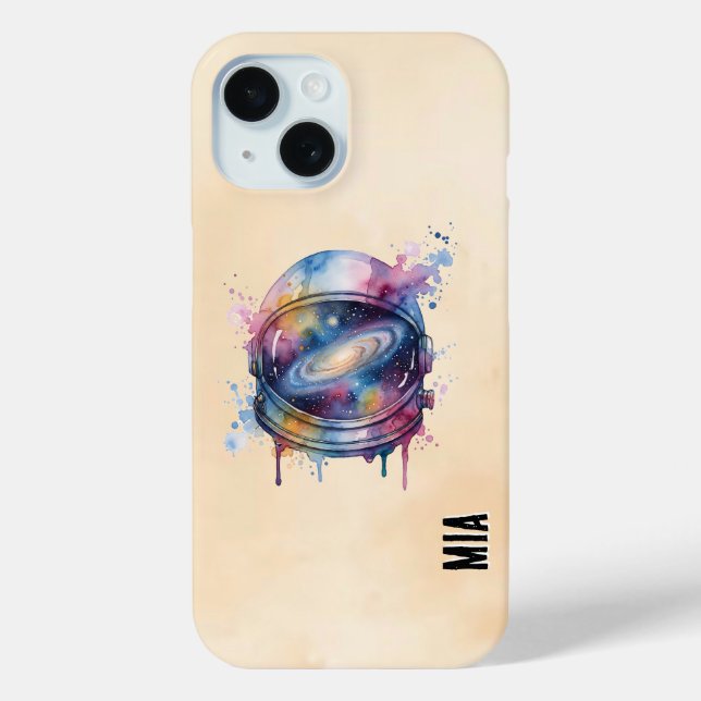 Funda De Case-Mate Para iPhone Astronauta (Reverso )