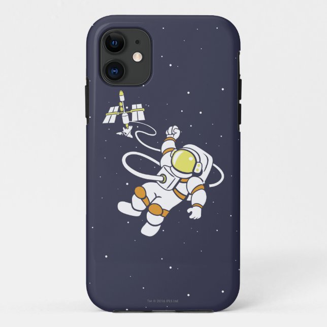 Funda De Case-Mate Para iPhone Astronauta (Reverso)