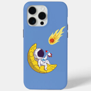 Funda Para iPhone 15 Pro Max astronauta divertido