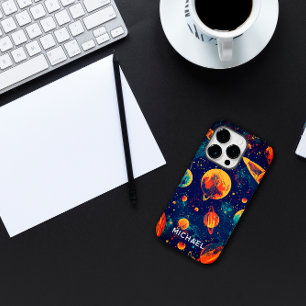 Funda Para iPhone 14 Pro De Case-Mate Astronauta Espacial Nombre Personalizado