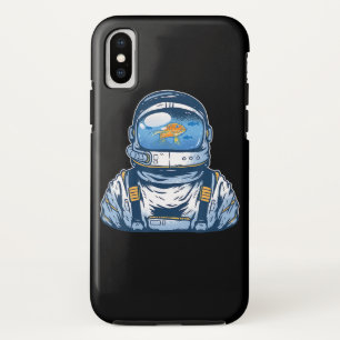 Funda Para iPhone X Astronauta Fishbowl Casco Casco Espaceman
