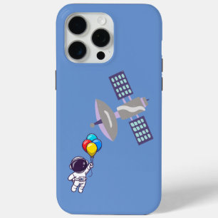 Funda Para iPhone 15 Pro Max astronauta gracioso