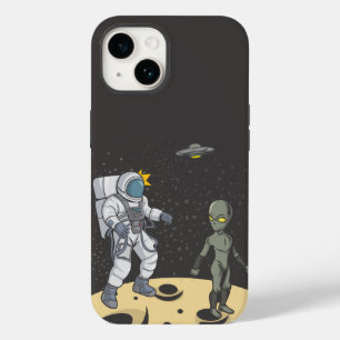 Funda Para iPhone 14 De Case-Mate Astronauta y alienígena   