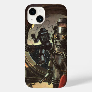 Funda Para iPhone 14 De Case-Mate Astronautas de ciencia ficción vintage en un paseo