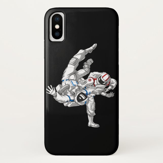 Funda De Case-Mate Para iPhone Astronautas de Jiu-Jitsu (Reverso)