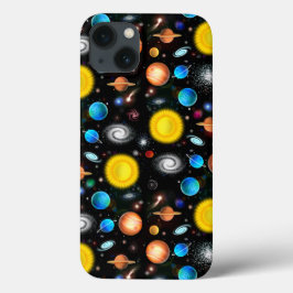 Astronomía colorida universal iPhone 6 Funda duro