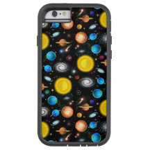 Astronomía colorida universal iPhone 6 Funda duro