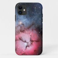 Astronomía de espacio trífida de la nebulosa