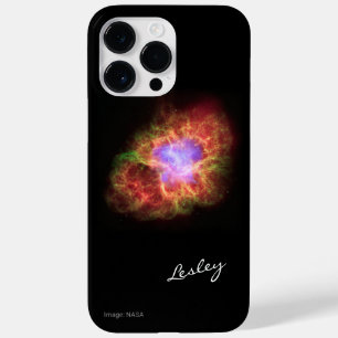 Funda Para iPhone 14 Pro Max De Case-Mate Astronomía de nombres personalizados de nebulosa d