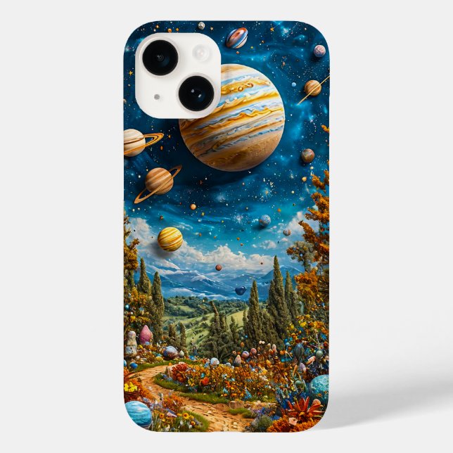 Funda De Case-Mate Para iPhone Astronomía Galaxia Espacio Celeste (Reverso )