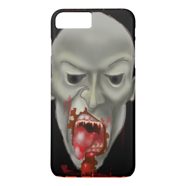 Funda De Case-Mate Para iPhone Ataque a Ghoulish Zombie (Reverso)