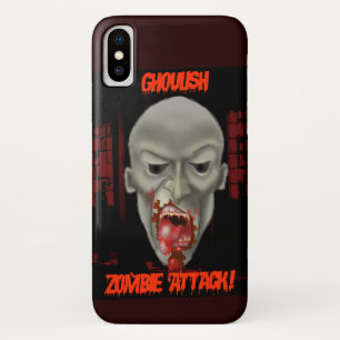 Funda Para iPhone X Ataque a Ghoulish Zombie