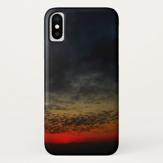 Funda De Case-Mate Para iPhone Atardecer antes de la tormenta (Reverso)