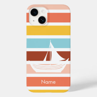 Funda Para iPhone 14 De Case-Mate Atardecer con estuche para iPhone / iPad en bote
